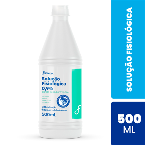 SOLUCAO FISIOLOGICA SORIMAX 500ML FARMAX